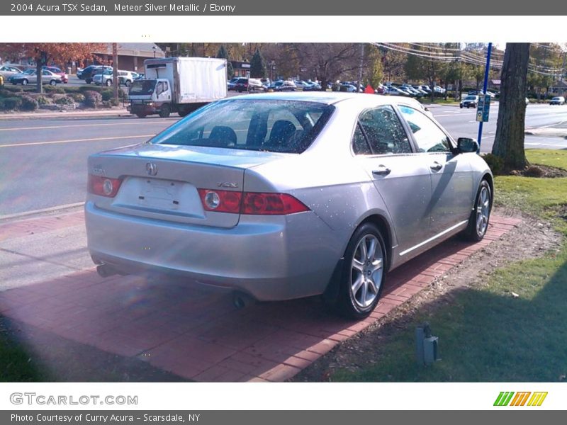Meteor Silver Metallic / Ebony 2004 Acura TSX Sedan