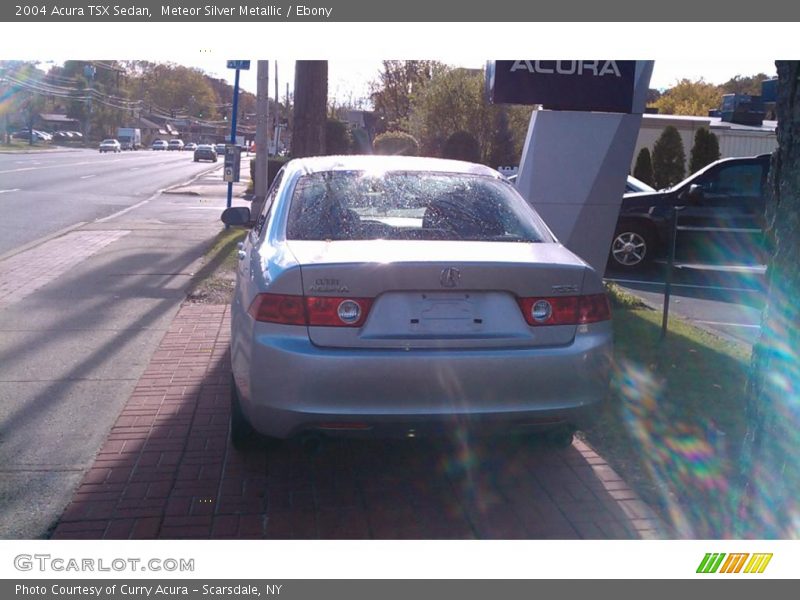 Meteor Silver Metallic / Ebony 2004 Acura TSX Sedan