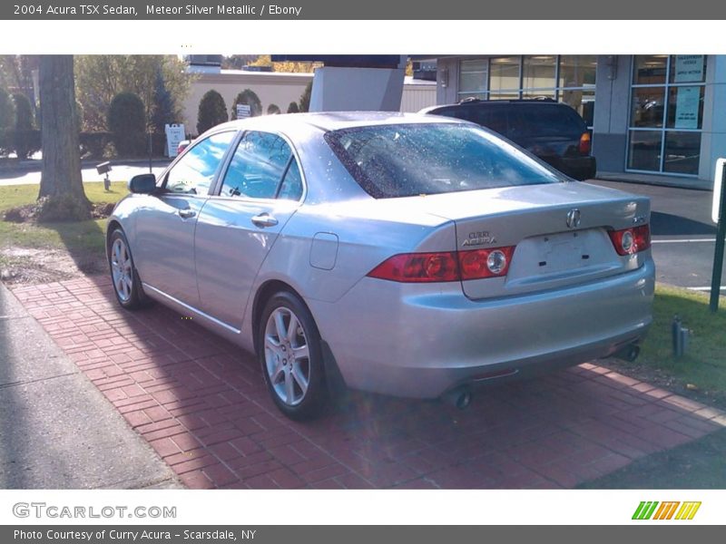 Meteor Silver Metallic / Ebony 2004 Acura TSX Sedan