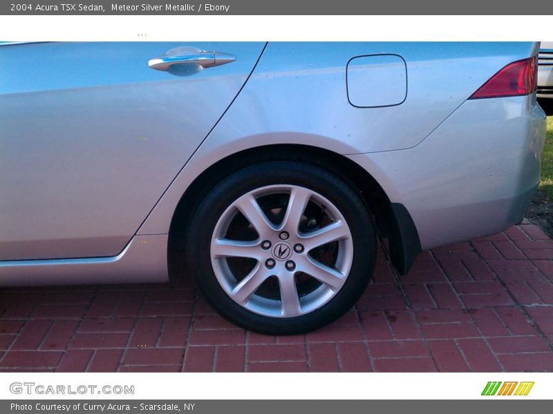 Meteor Silver Metallic / Ebony 2004 Acura TSX Sedan