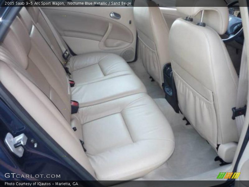 Nocturne Blue Metallic / Sand Beige 2005 Saab 9-5 Arc Sport Wagon