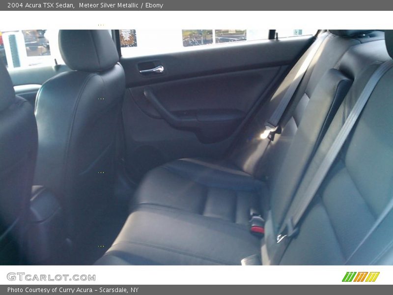 Meteor Silver Metallic / Ebony 2004 Acura TSX Sedan