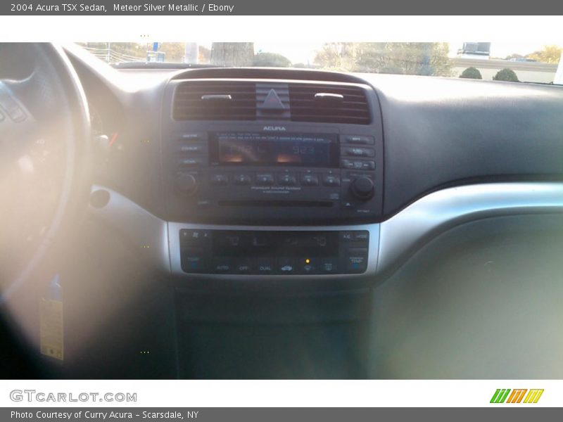 Meteor Silver Metallic / Ebony 2004 Acura TSX Sedan