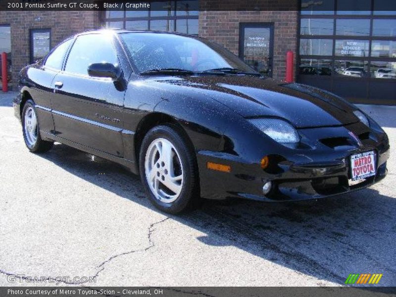 Black / Graphite 2001 Pontiac Sunfire GT Coupe
