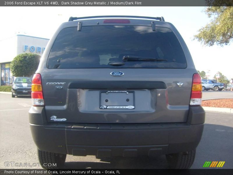 Dark Shadow Grey Metallic / Medium/Dark Flint 2006 Ford Escape XLT V6 4WD