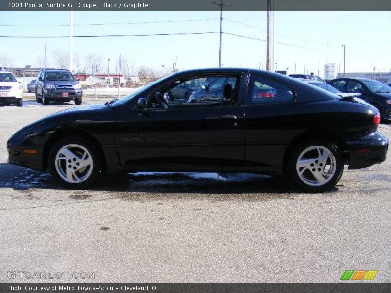 Black / Graphite 2001 Pontiac Sunfire GT Coupe