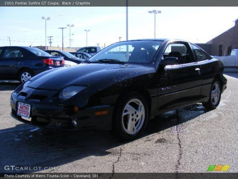 Black / Graphite 2001 Pontiac Sunfire GT Coupe