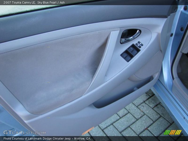 Sky Blue Pearl / Ash 2007 Toyota Camry LE