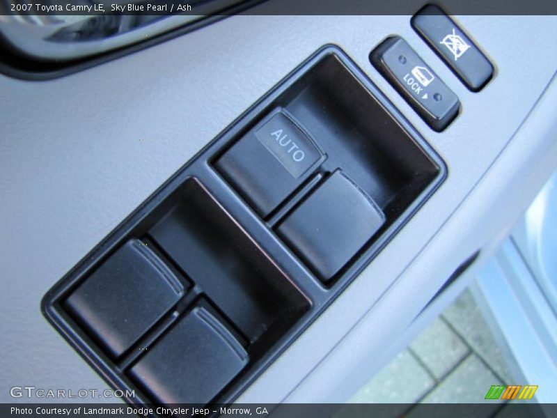 Sky Blue Pearl / Ash 2007 Toyota Camry LE