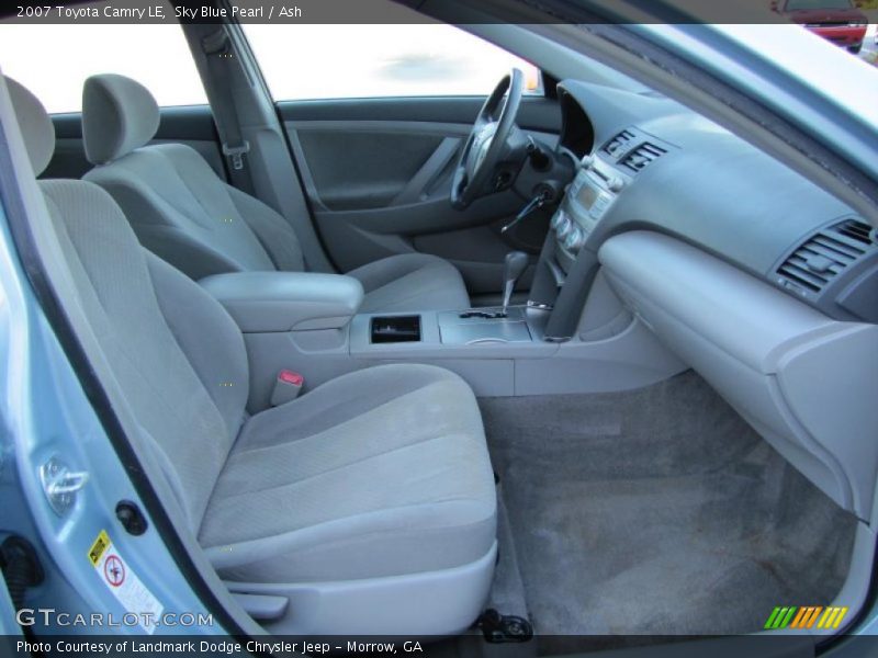 Sky Blue Pearl / Ash 2007 Toyota Camry LE