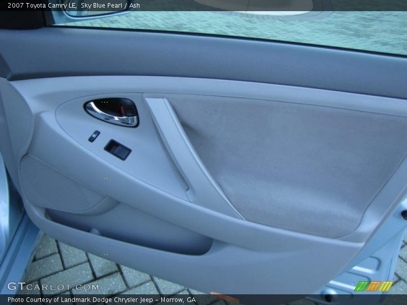 Sky Blue Pearl / Ash 2007 Toyota Camry LE