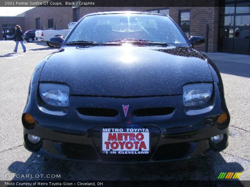 Black / Graphite 2001 Pontiac Sunfire GT Coupe