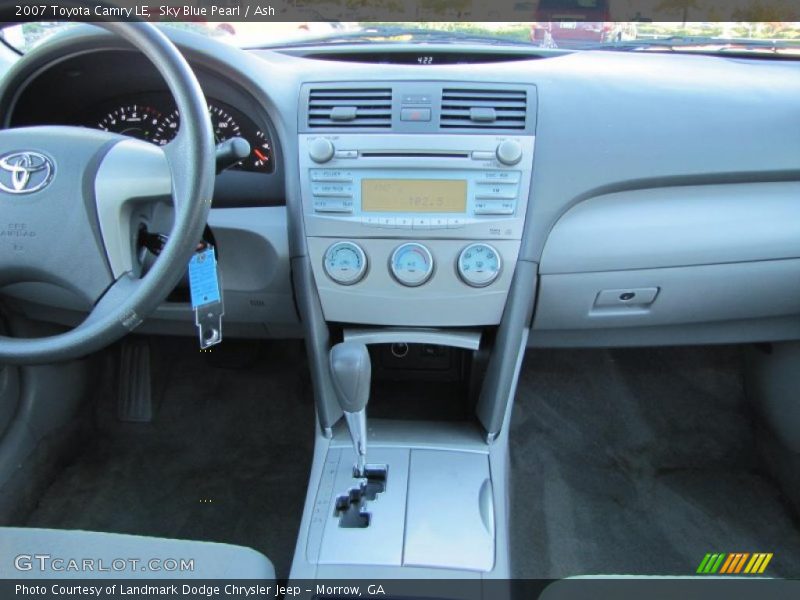 Sky Blue Pearl / Ash 2007 Toyota Camry LE