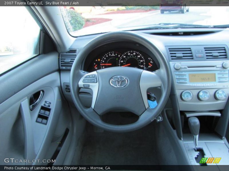 Sky Blue Pearl / Ash 2007 Toyota Camry LE