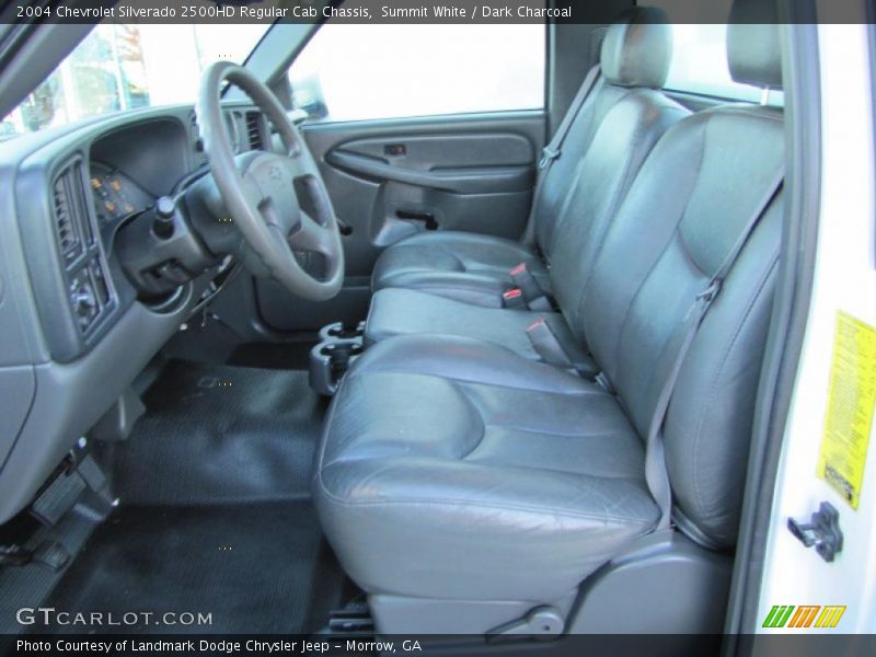 2004 Silverado 2500HD Regular Cab Chassis Dark Charcoal Interior