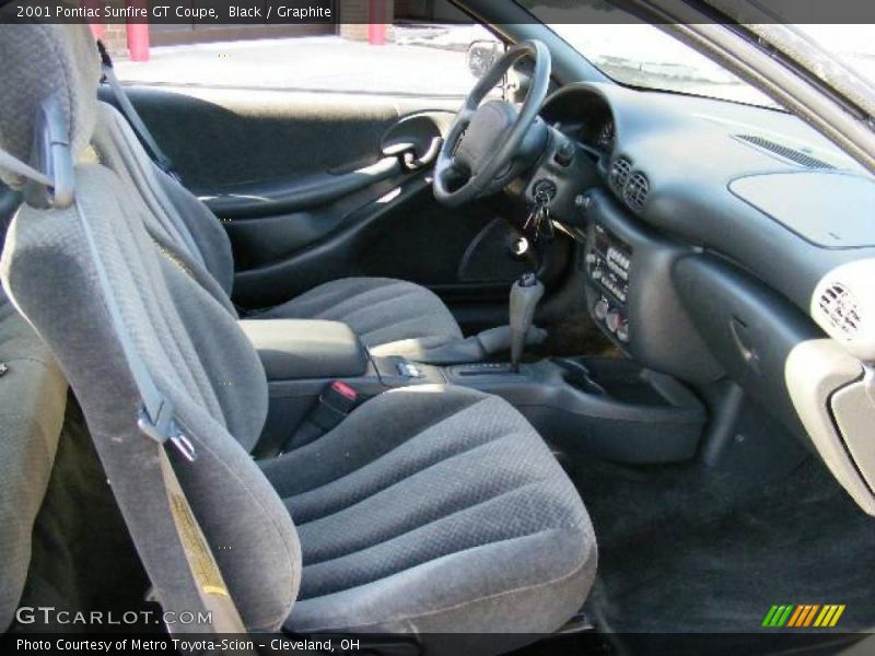 Black / Graphite 2001 Pontiac Sunfire GT Coupe