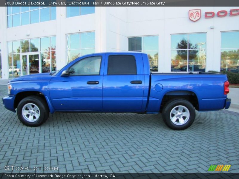  2008 Dakota SLT Crew Cab Electric Blue Pearl