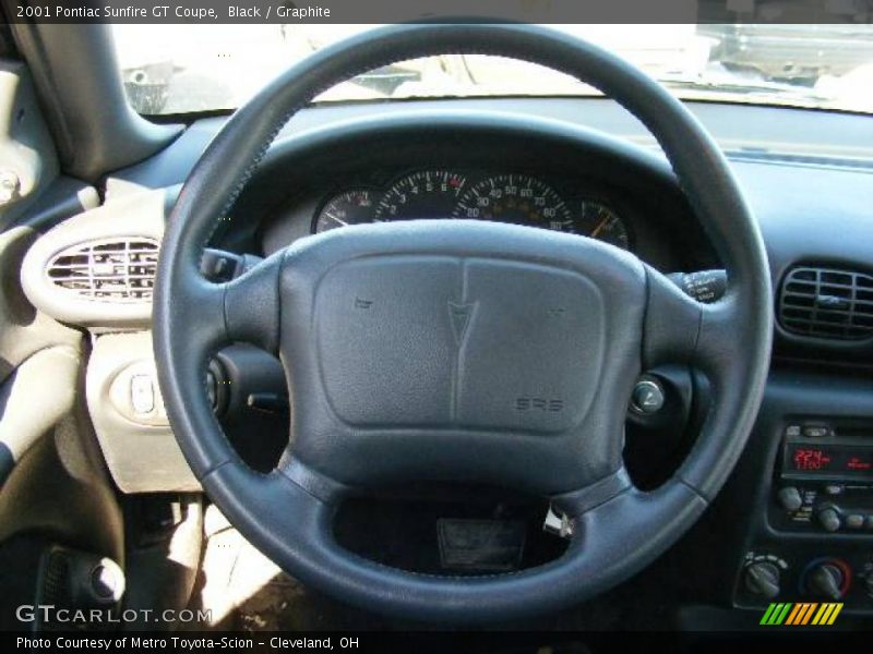 Black / Graphite 2001 Pontiac Sunfire GT Coupe