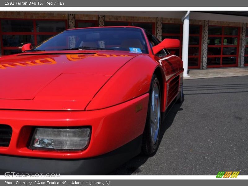 Red / Tan 1992 Ferrari 348 TS