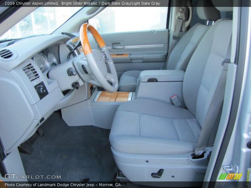  2009 Aspen Limited Dark Slate Gray/Light Slate Gray Interior