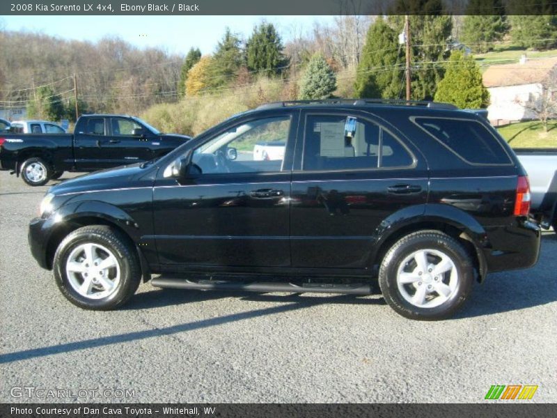 Ebony Black / Black 2008 Kia Sorento LX 4x4
