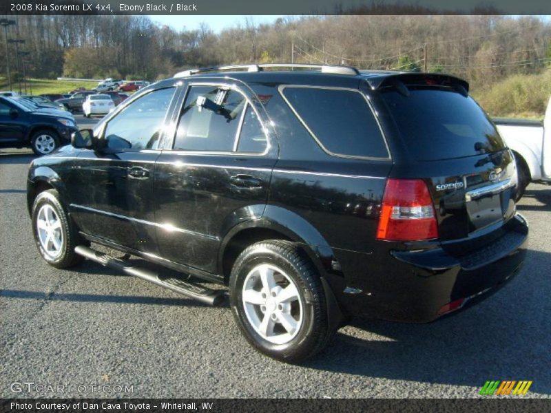 Ebony Black / Black 2008 Kia Sorento LX 4x4