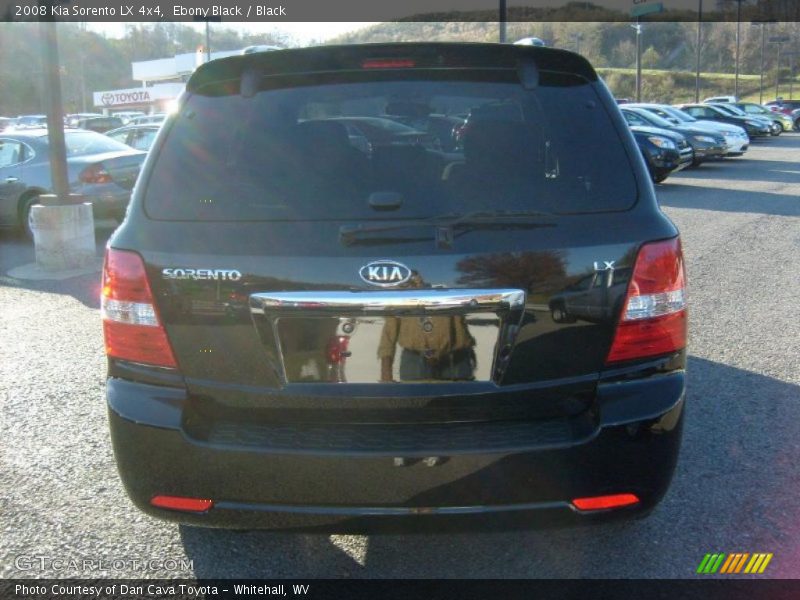 Ebony Black / Black 2008 Kia Sorento LX 4x4