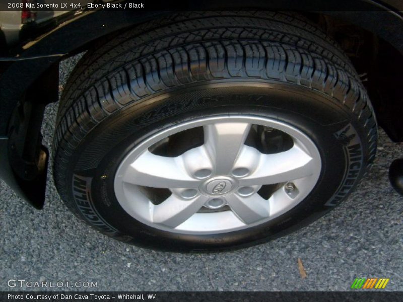 Ebony Black / Black 2008 Kia Sorento LX 4x4