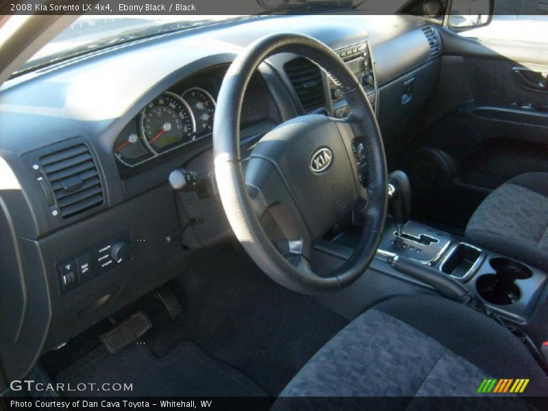 Ebony Black / Black 2008 Kia Sorento LX 4x4