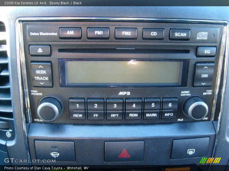 Ebony Black / Black 2008 Kia Sorento LX 4x4