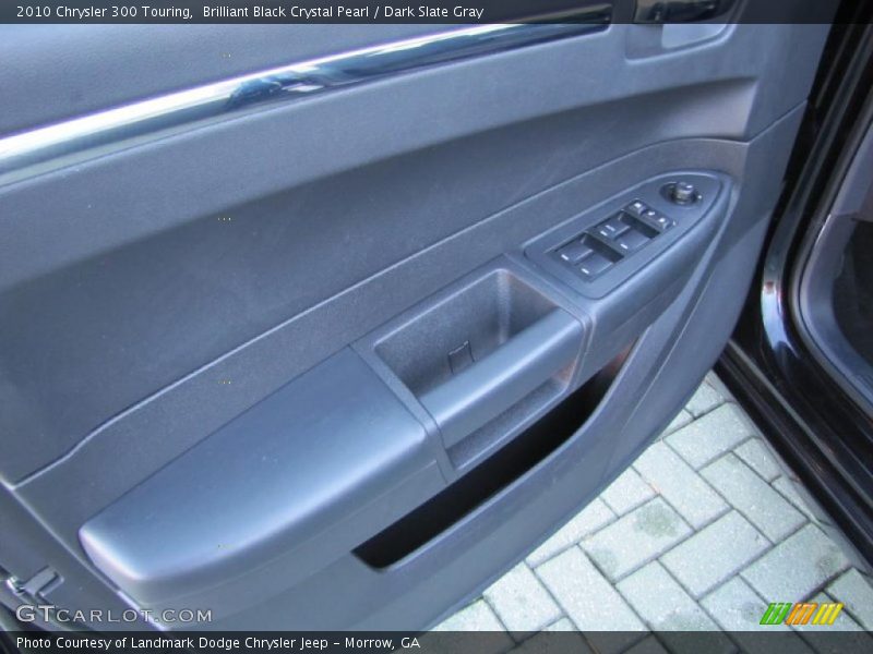 Brilliant Black Crystal Pearl / Dark Slate Gray 2010 Chrysler 300 Touring