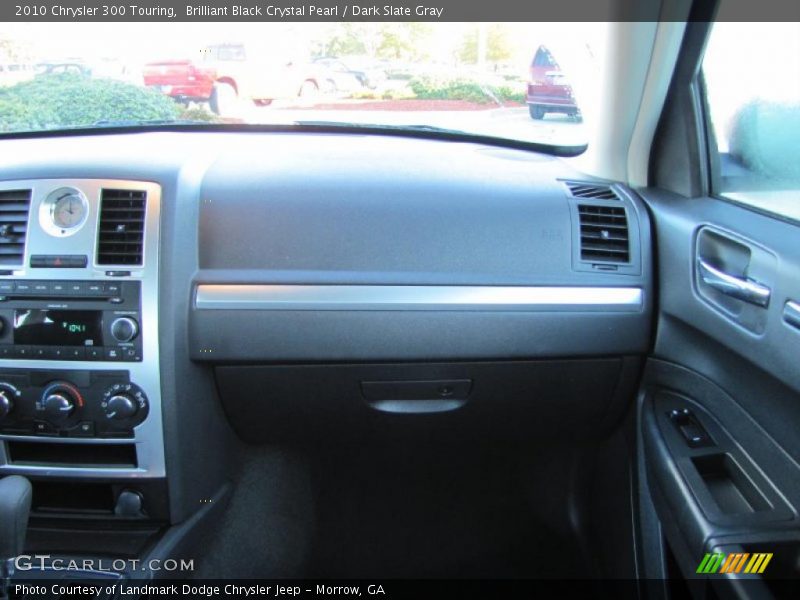 Brilliant Black Crystal Pearl / Dark Slate Gray 2010 Chrysler 300 Touring