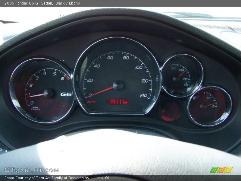 Black / Ebony 2006 Pontiac G6 GT Sedan