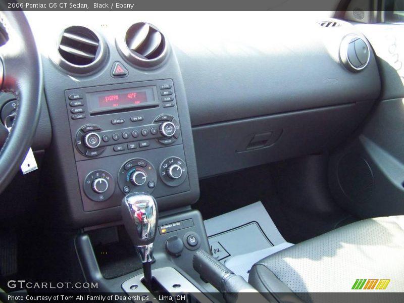 Black / Ebony 2006 Pontiac G6 GT Sedan