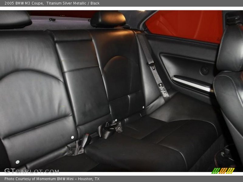 Titanium Silver Metallic / Black 2005 BMW M3 Coupe