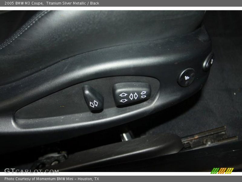 Titanium Silver Metallic / Black 2005 BMW M3 Coupe