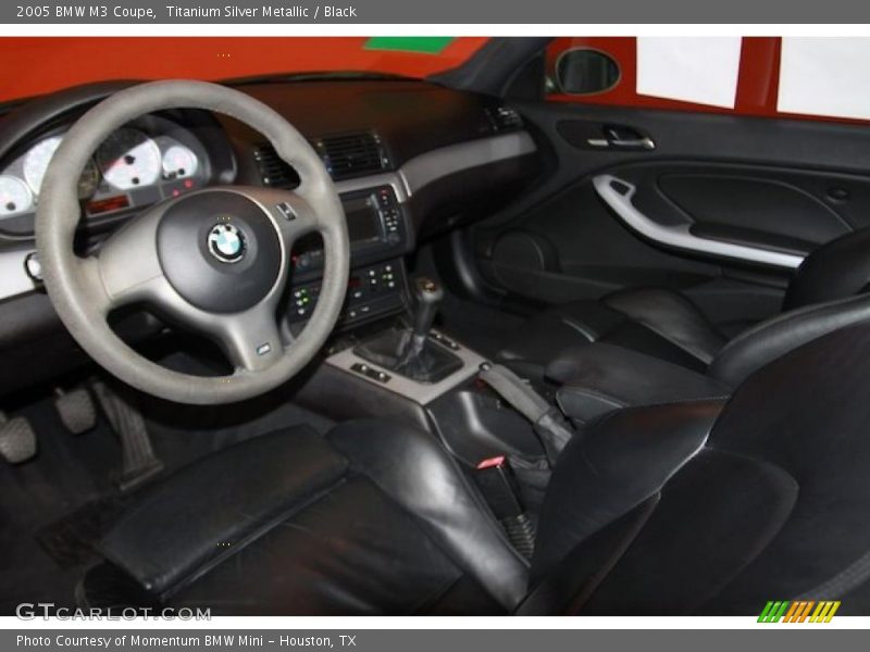 Black Interior - 2005 M3 Coupe 