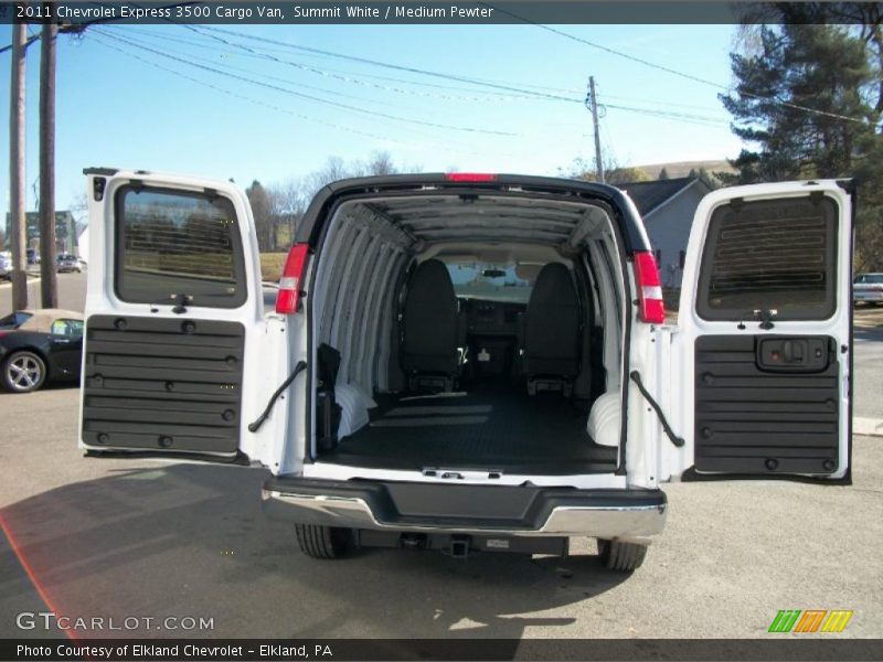 Summit White / Medium Pewter 2011 Chevrolet Express 3500 Cargo Van
