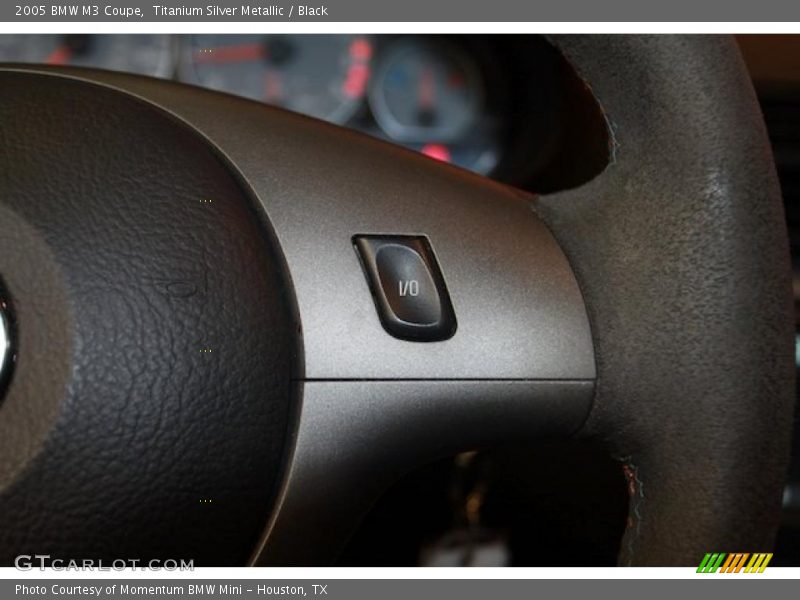 Titanium Silver Metallic / Black 2005 BMW M3 Coupe
