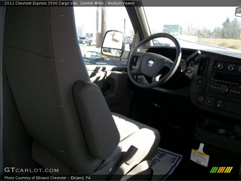 Summit White / Medium Pewter 2011 Chevrolet Express 3500 Cargo Van