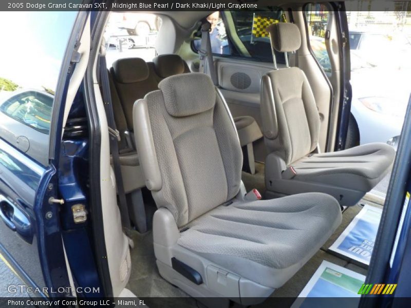  2005 Grand Caravan SXT Dark Khaki/Light Graystone Interior
