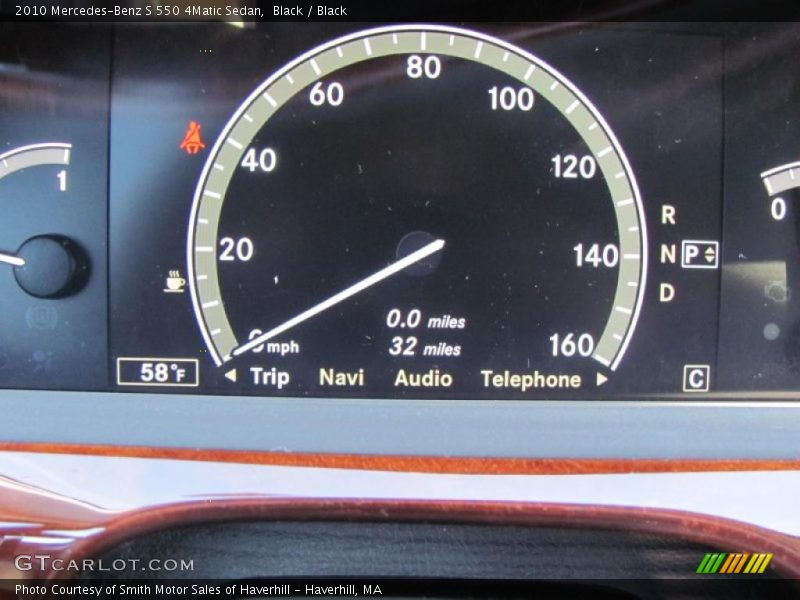 Black / Black 2010 Mercedes-Benz S 550 4Matic Sedan