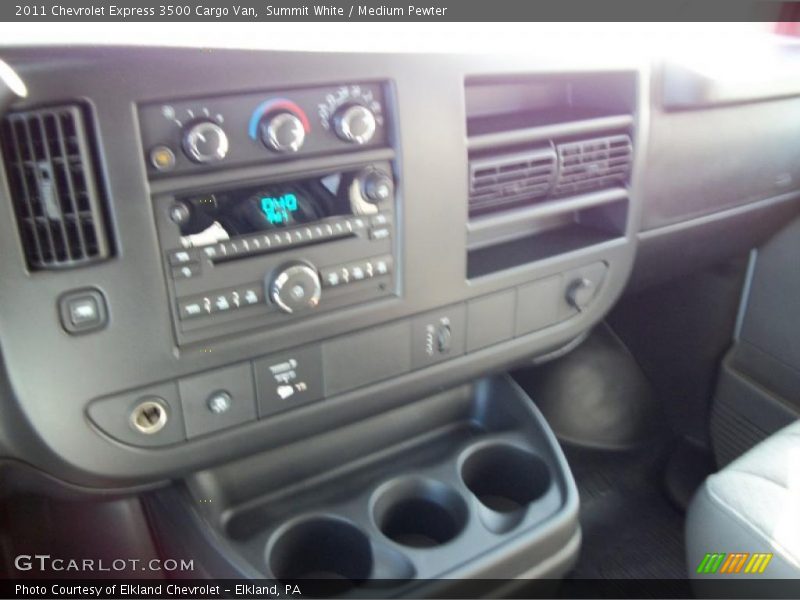Summit White / Medium Pewter 2011 Chevrolet Express 3500 Cargo Van