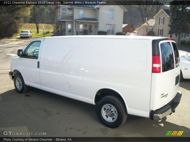 Summit White / Medium Pewter 2011 Chevrolet Express 3500 Cargo Van