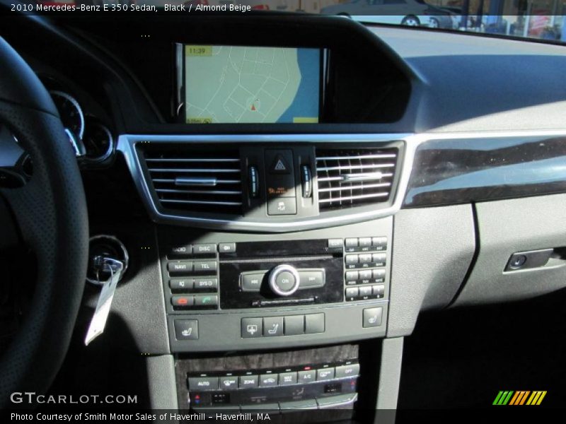 Black / Almond Beige 2010 Mercedes-Benz E 350 Sedan