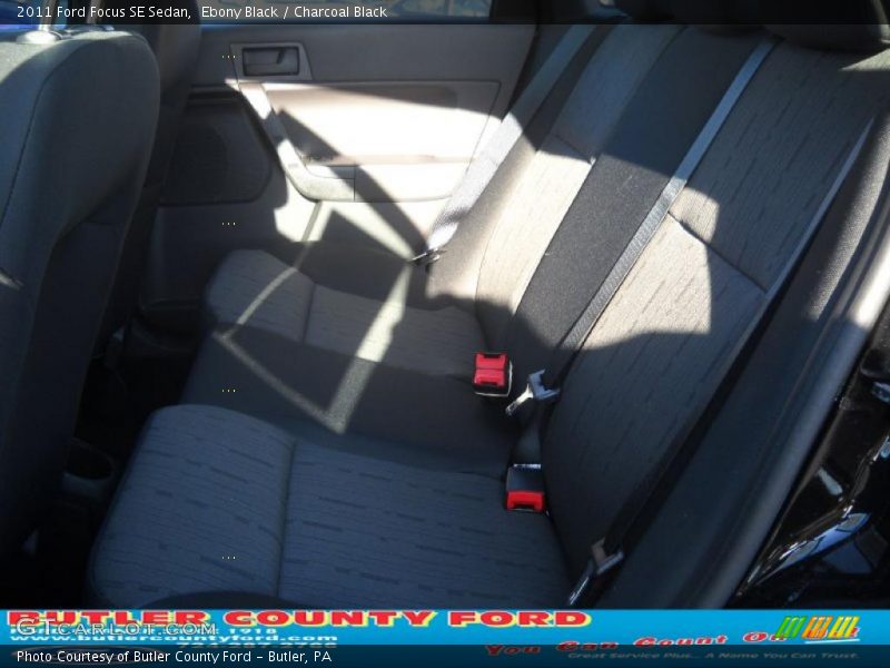 Ebony Black / Charcoal Black 2011 Ford Focus SE Sedan
