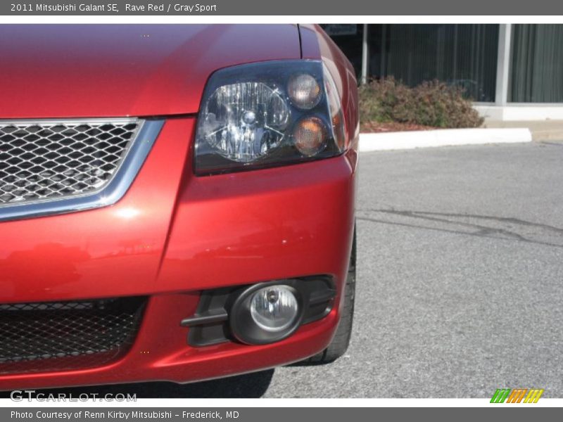 Rave Red / Gray Sport 2011 Mitsubishi Galant SE