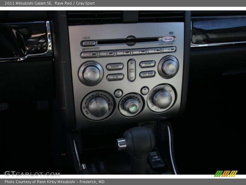 Rave Red / Gray Sport 2011 Mitsubishi Galant SE