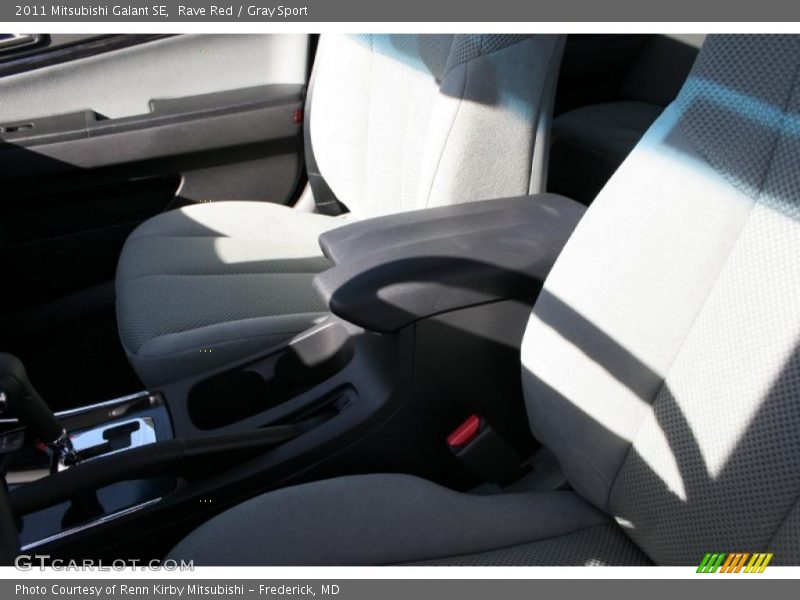 Rave Red / Gray Sport 2011 Mitsubishi Galant SE