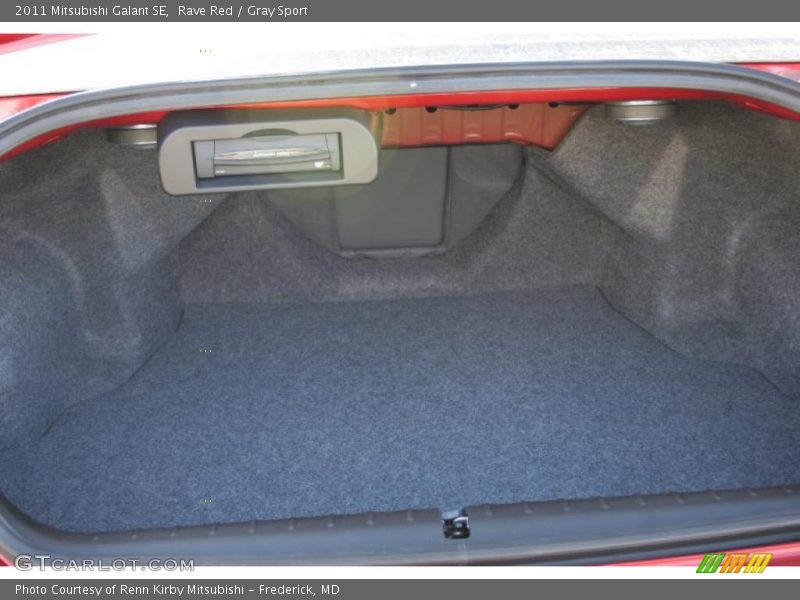 Rave Red / Gray Sport 2011 Mitsubishi Galant SE